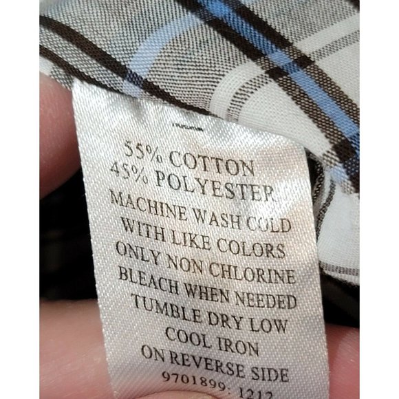 Ocean Pacific O.P. Men's Teal Multi-Color Plaid Board Shorts Size Med Surf Beach - Picture 6 of 6